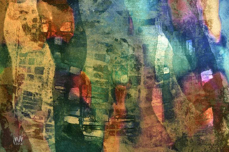 Print of Abstract Digital by Mirja Nuutinen