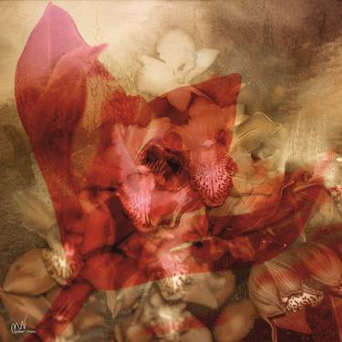 Original Fine Art Floral Digital by Mirja Nuutinen