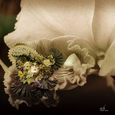 Print of Fine Art Floral Digital by Mirja Nuutinen