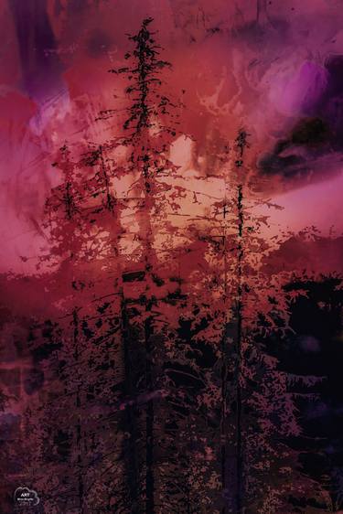 Print of Tree Digital by Mirja Nuutinen