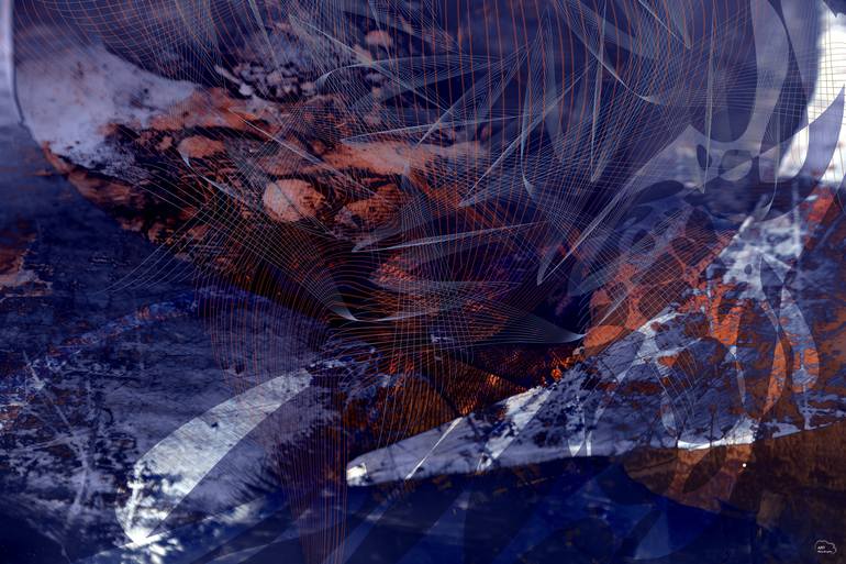 Print of Abstract Digital by Mirja Nuutinen