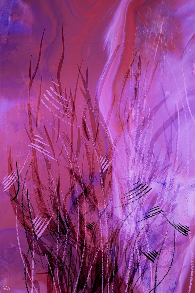 Print of Abstract Digital by Mirja Nuutinen