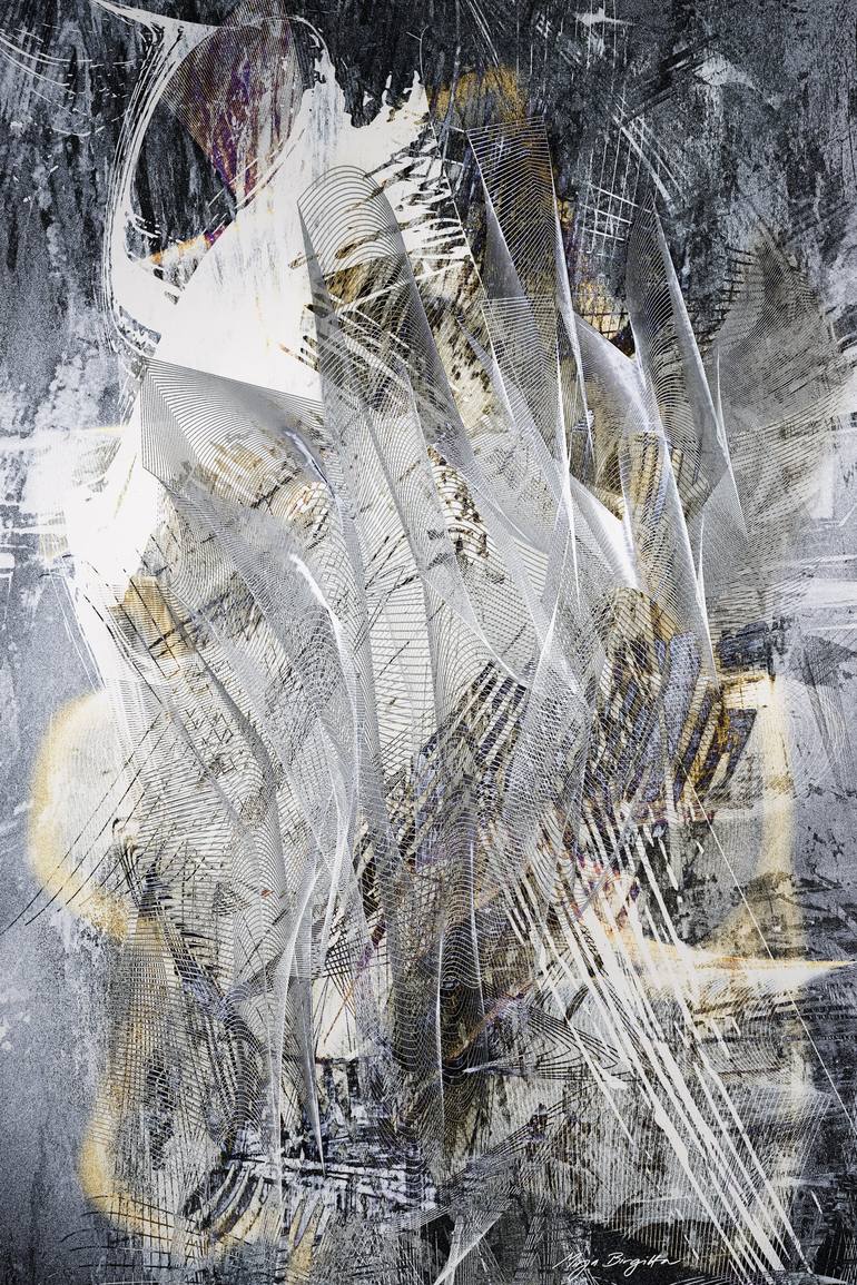 Print of Abstract Digital by Mirja Nuutinen
