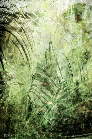 Print of Expressionism Nature Digital by Mirja Nuutinen