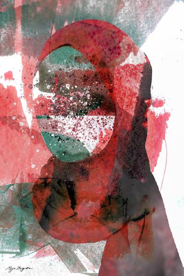 Original Expressionism Women Digital by Mirja Nuutinen