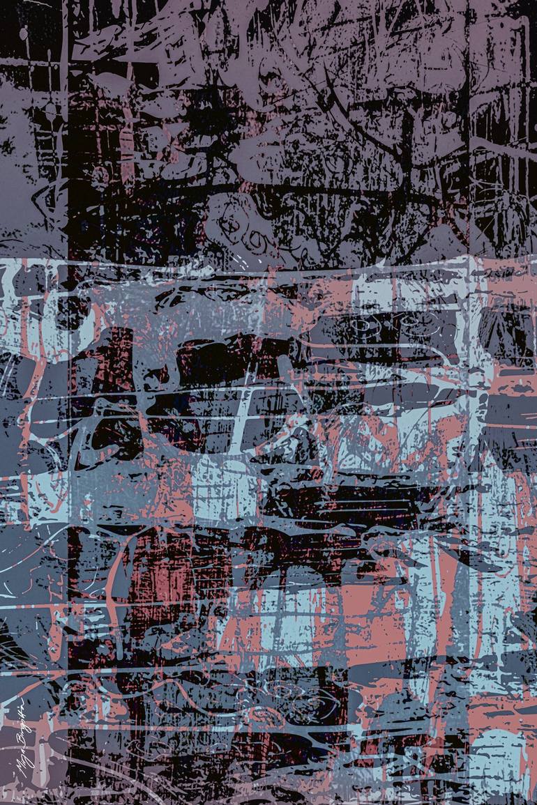 Print of Abstract Digital by Mirja Nuutinen