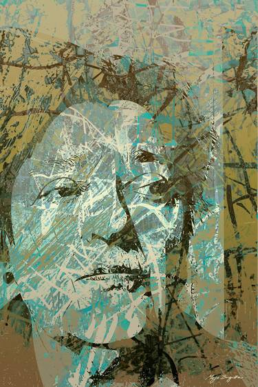 Print of Expressionism Portrait Digital by Mirja Nuutinen