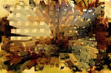 Original Fine Art Cities Digital by CRIS ACQUA