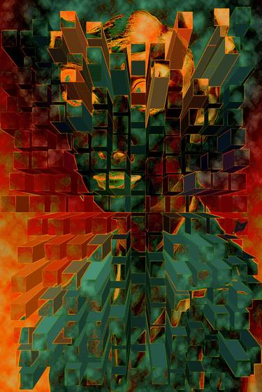 Original Cubism Women Digital by CRIS ACQUA