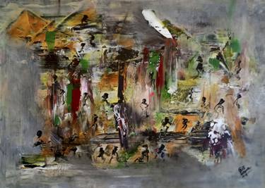 Original Abstract Expressionism Abstract Paintings by CRIS ACQUA