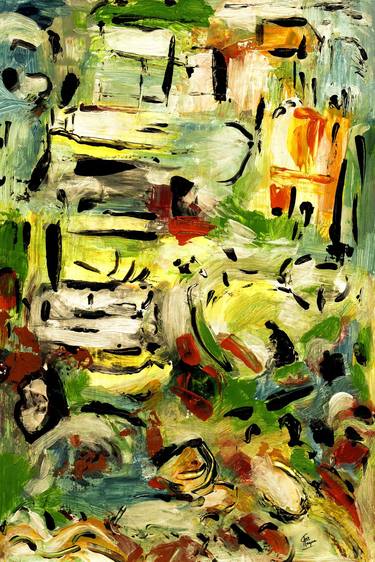 Original Abstract Expressionism Abstract Paintings by CRIS ACQUA