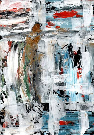 Original Abstract Expressionism Abstract Paintings by CRIS ACQUA