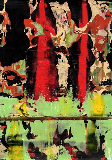 Original Abstract Expressionism Abstract Paintings by CRIS ACQUA