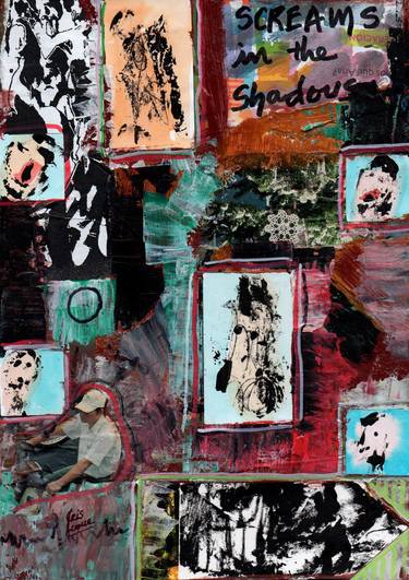 Original Contemporary Cities Mixed Media by Cris Acqua