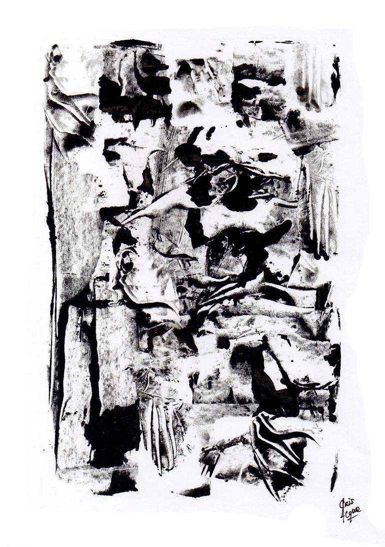 Original Abstract Expressionism Abstract Paintings by Cris Acqua