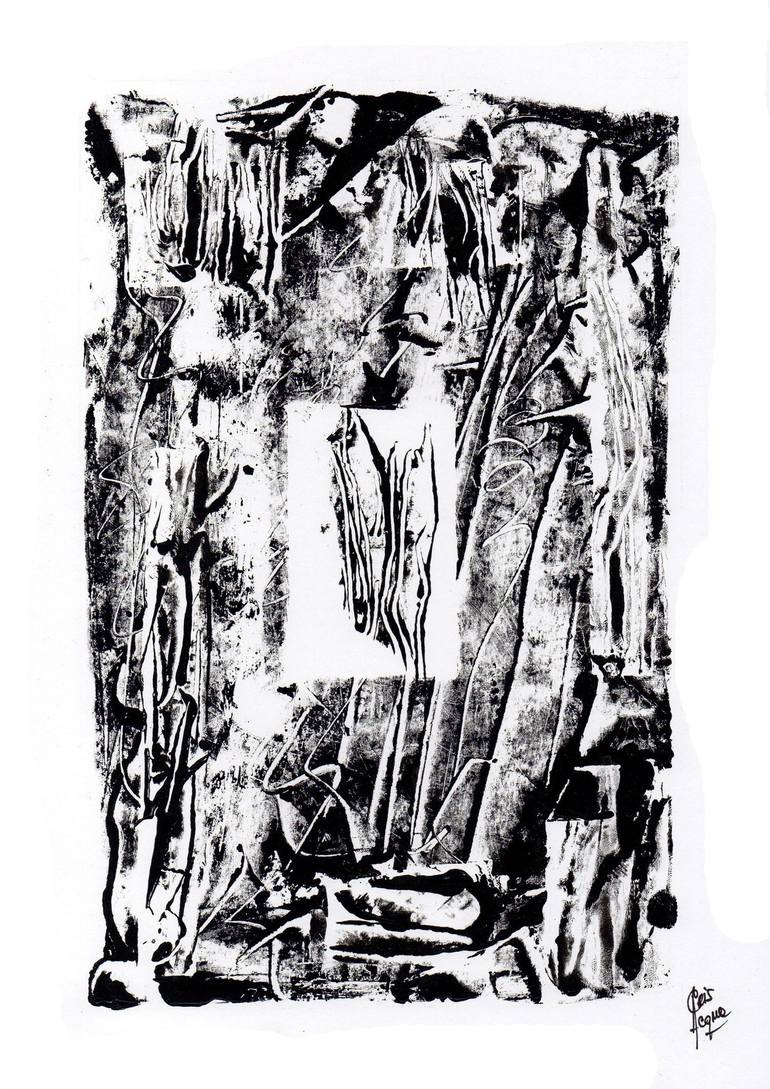 Original Abstract Expressionism Abstract Paintings by Cris Acqua