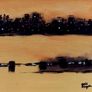 Original Expressionism Cities Paintings by CRIS ACQUA