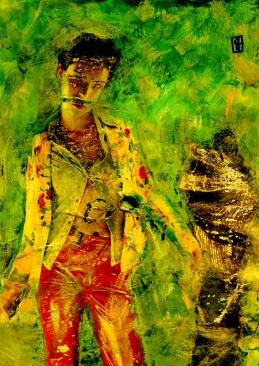 Original Expressionism Women Collage by CRIS ACQUA