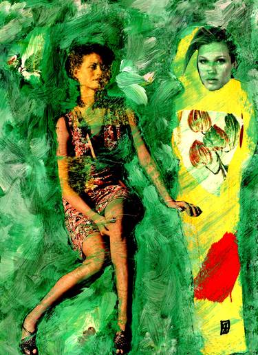 Original Women Collage by CRIS ACQUA