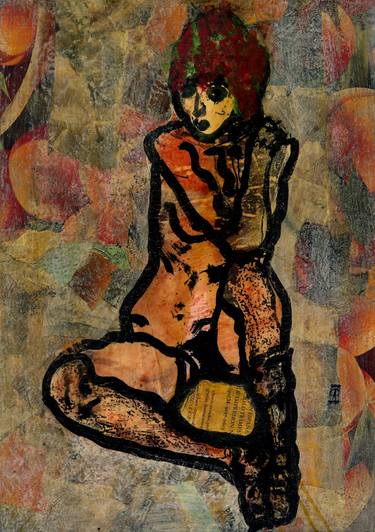 9-Desnudo. Egon Schiele IX thumb
