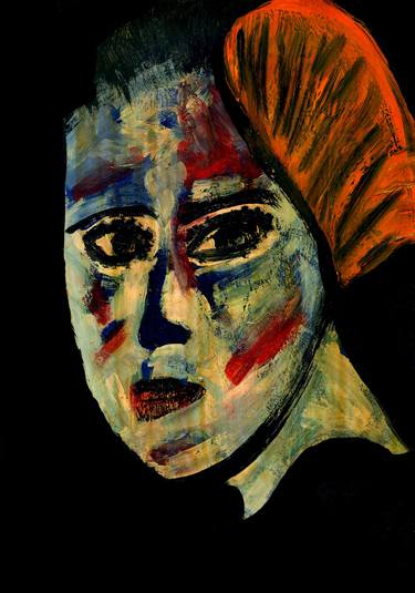 Original Expressionism Women Paintings by CRIS ACQUA