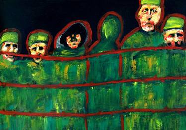 Original Expressionism Politics Paintings by CRIS ACQUA