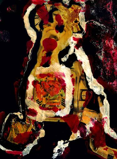 Original Abstract Expressionism Portrait Paintings by CRIS ACQUA