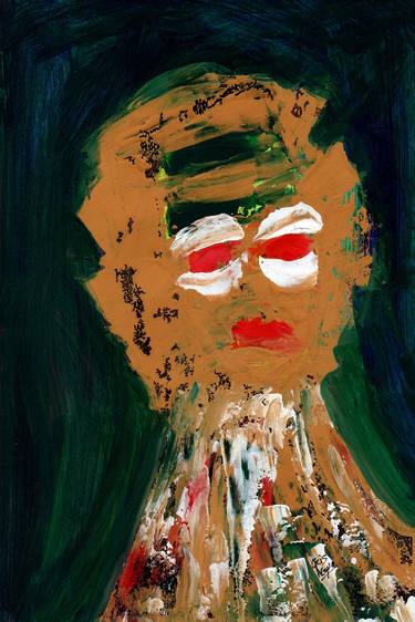 Original Abstract Expressionism Portrait Paintings by CRIS ACQUA