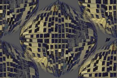 Original Cubism Cities Digital by CRIS ACQUA