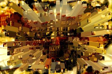 Original Cubism Cities Photography by CRIS ACQUA