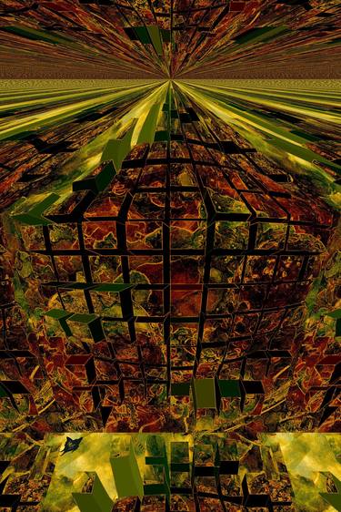 Original Cubism Cities Digital by CRIS ACQUA