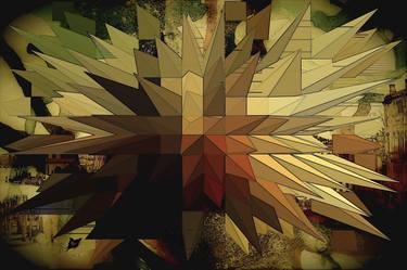 Original Abstract Cities Digital by CRIS ACQUA