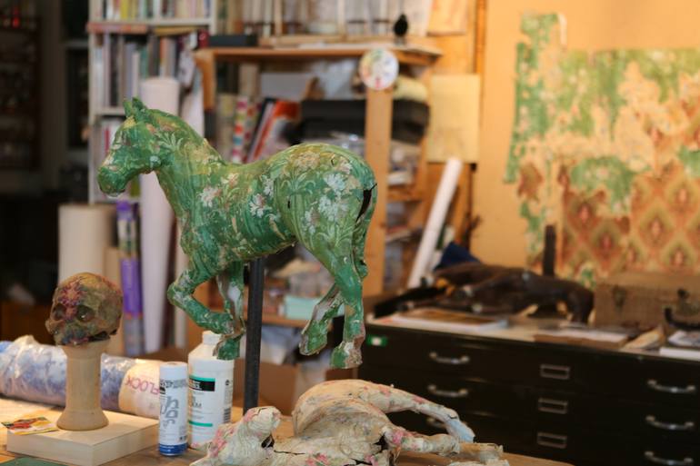 Original Figurative Horse Photography by Luce Pelletier