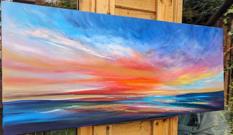 Original Seascape Painting by Mel Graham