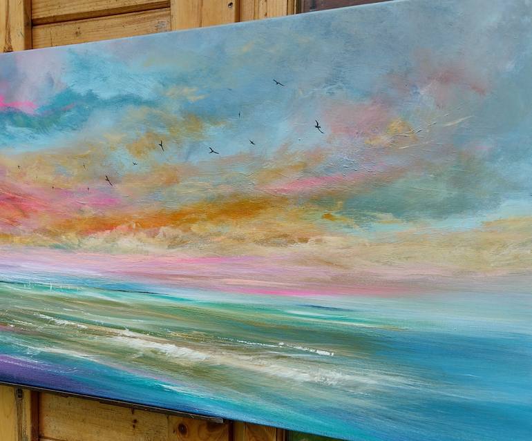 Original Seascape Painting by Mel Graham