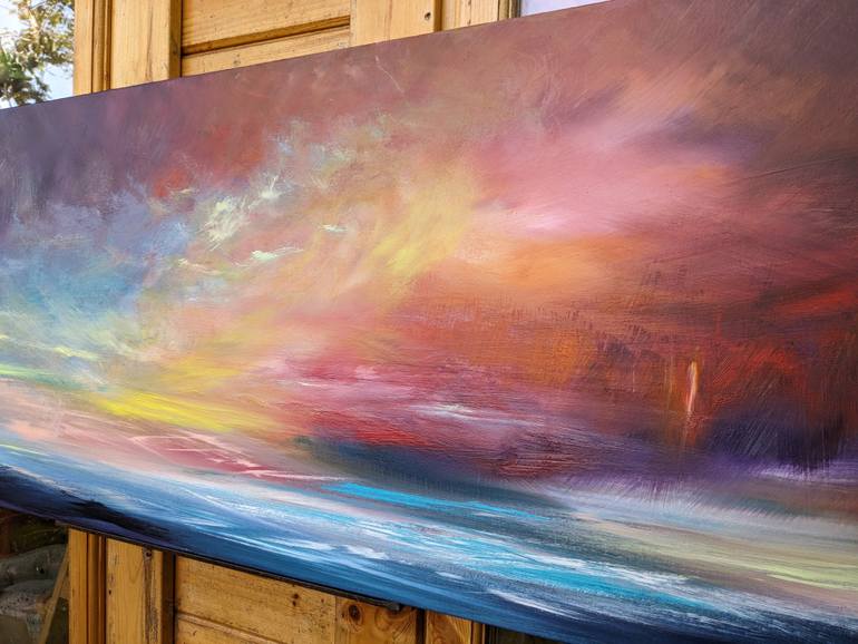 Original Contemporary Seascape Painting by Mel Graham