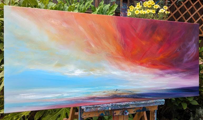 Original Seascape Painting by Mel Graham