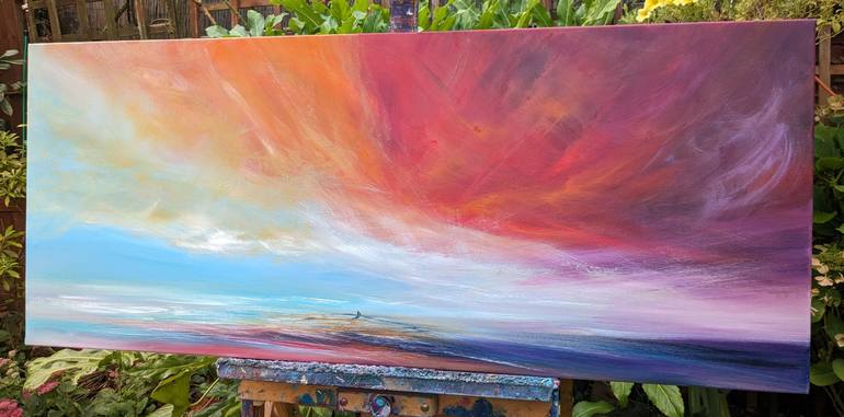 Original Seascape Painting by Mel Graham