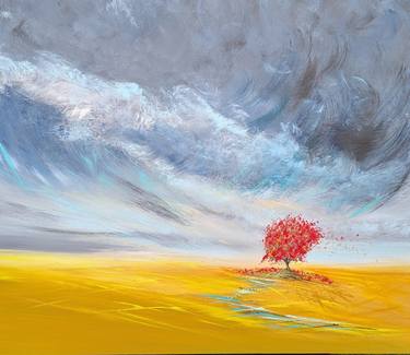 Original Impressionism Landscape Painting by Mel Graham