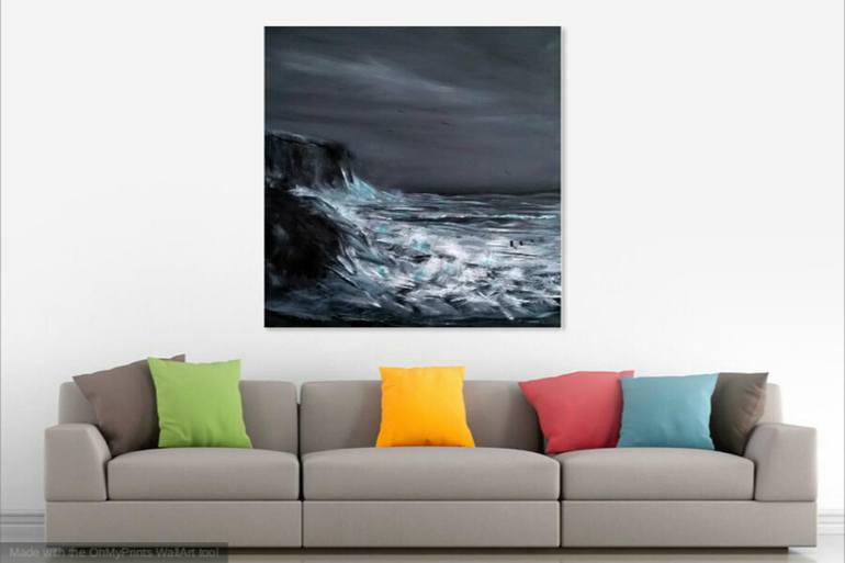 Original Seascape Painting by Mel Graham