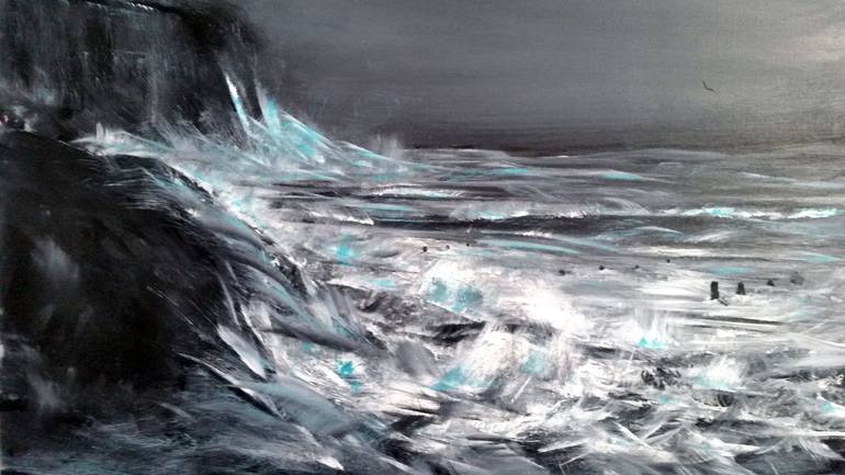 Original Seascape Painting by Mel Graham