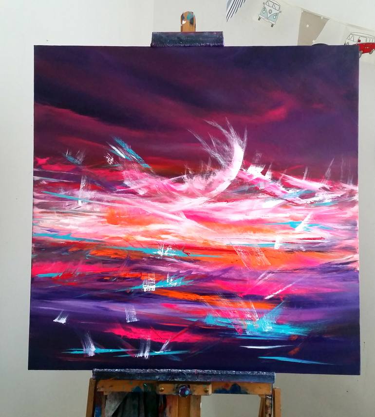 Original Abstract Painting by Mel Graham