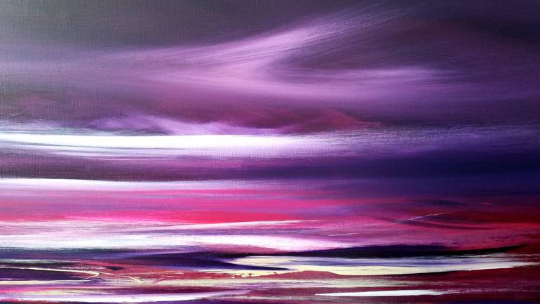 Original Abstract Seascape Painting by Mel Graham