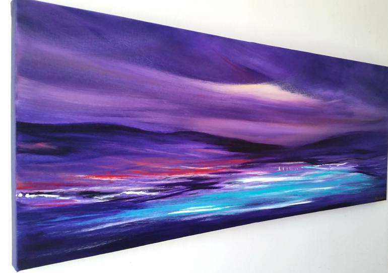 Original Conceptual Landscape Painting by Mel Graham