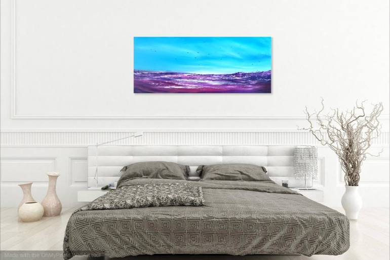 Original Conceptual Seascape Painting by Mel Graham