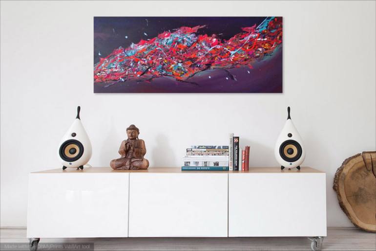 Original Abstract Painting by Mel Graham