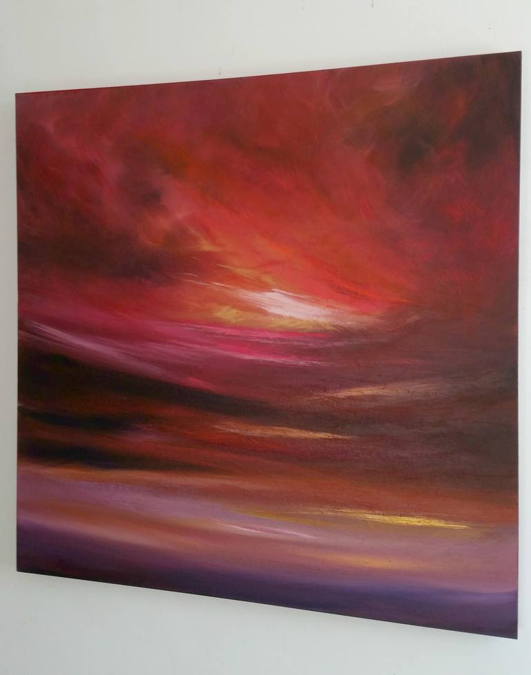 Original Fine Art Abstract Painting by Mel Graham