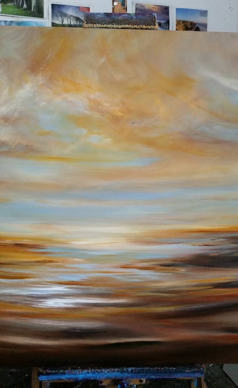 Original Seascape Painting by Mel Graham