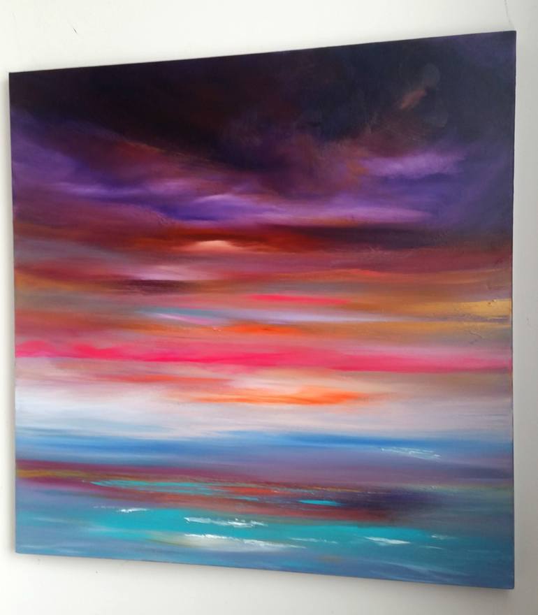 Original Seascape Painting by Mel Graham