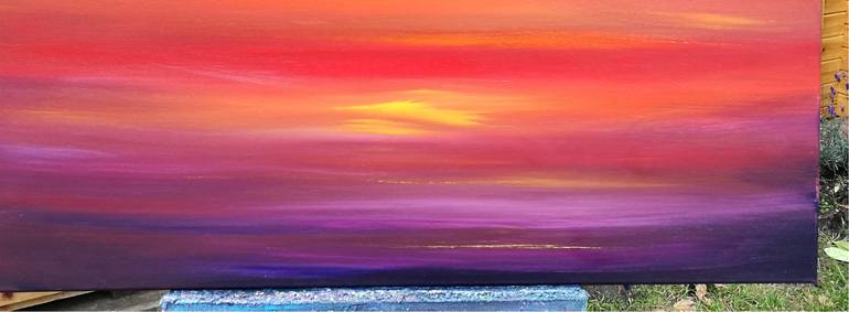 Original Expressionism Nature Painting by Mel Graham